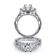 Verragio Three-Stone Round Engagement Ring