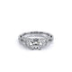 Verragio Three-Stone Round Engagement Ring