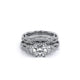 Verragio Three-Stone Round Engagement Ring