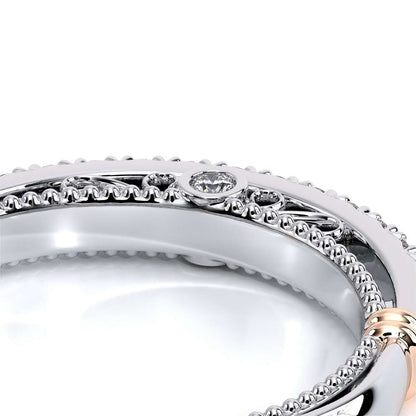 Verragio Halo Round Wedding Band