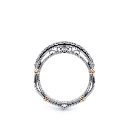 Verragio Halo Round Wedding Band