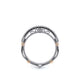 Verragio Halo Round Wedding Band