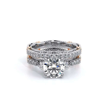 Verragio Halo Round Wedding Band