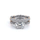 Verragio Halo Round Wedding Band