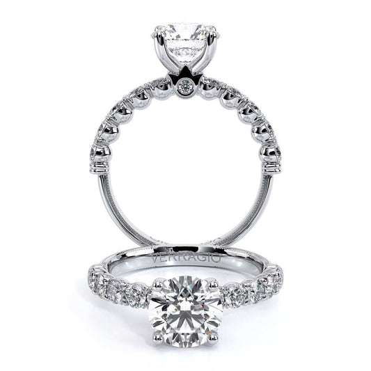Verragio Pave Round Engagement Ring