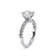 Verragio Pave Round Engagement Ring