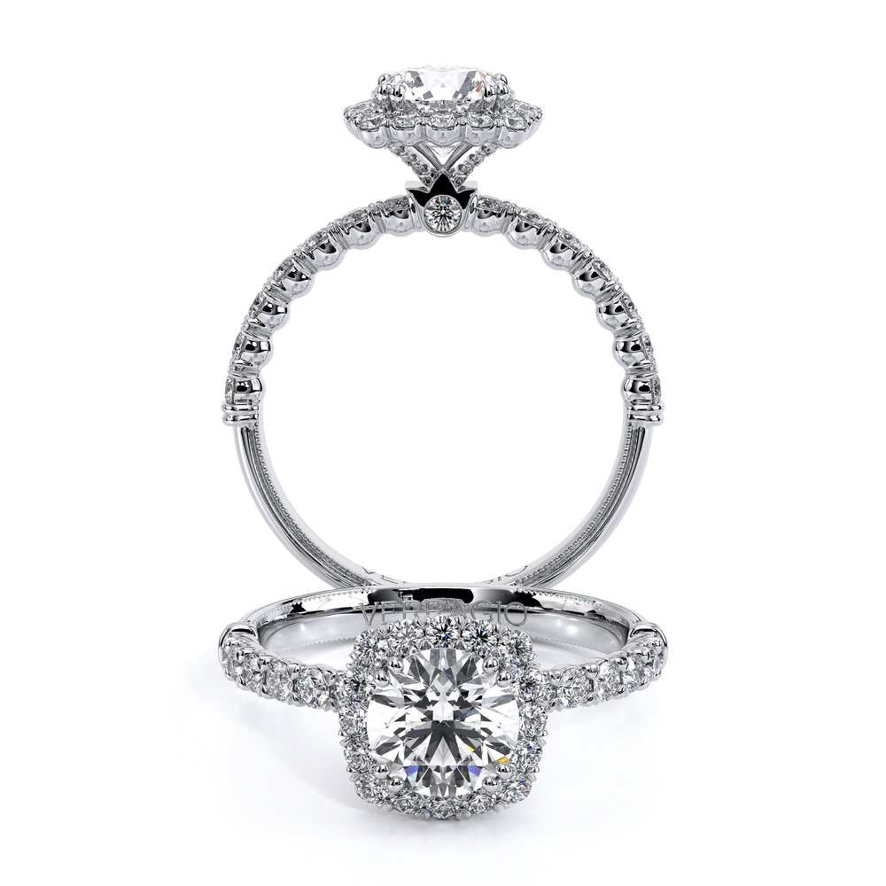 Verragio Halo Cushion Engagement Ring