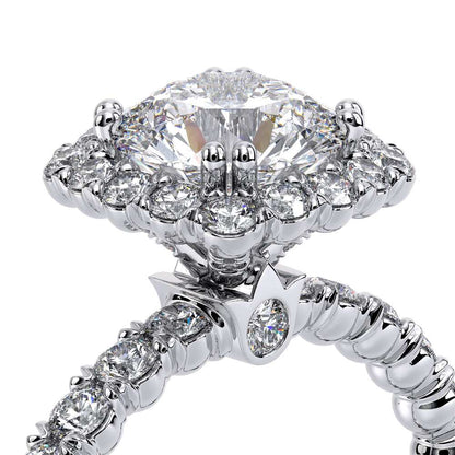 Verragio Halo Cushion Engagement Ring