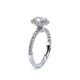Verragio Halo Oval Engagement Ring