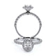 Verragio Halo Oval Engagement Ring