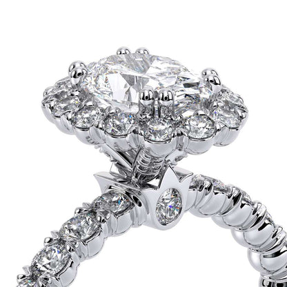 Verragio Halo Oval Engagement Ring