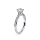 Verragio Pave Round Engagement Ring