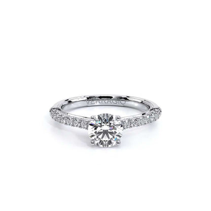 Verragio Pave Round Engagement Ring