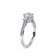 Verragio Three-Stone Round Engagement Ring