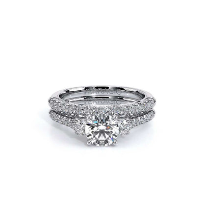 Verragio Three-Stone Round Engagement Ring