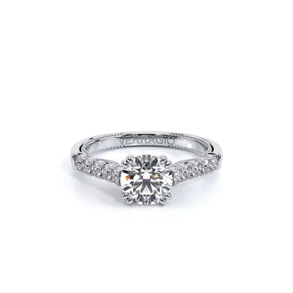 Verragio Pave Round Engagement Ring