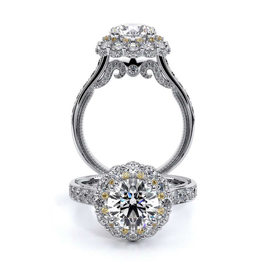 Verragio Halo Round Engagement Ring