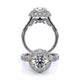 Verragio Halo Round Engagement Ring