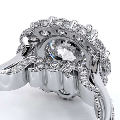 Verragio Halo Round Engagement Ring