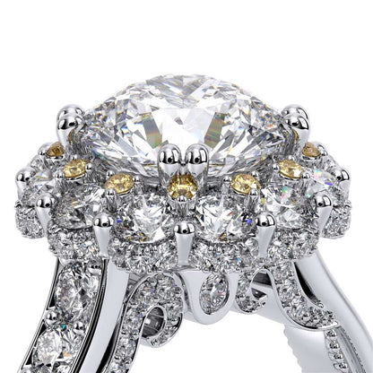 Verragio Halo Round Engagement Ring