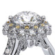 Verragio Halo Round Engagement Ring