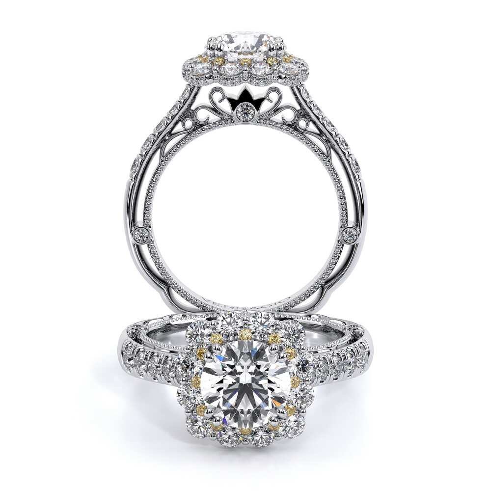 Verragio Halo Cushion Engagement Ring