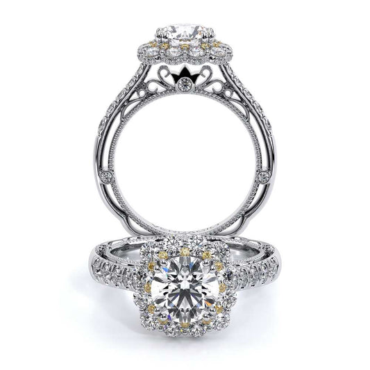 Verragio Halo Cushion Engagement Ring