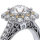 Verragio Halo Cushion Engagement Ring