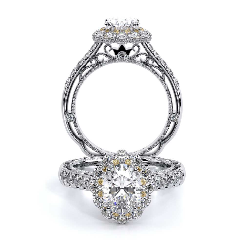 Verragio Halo Oval Engagement Ring