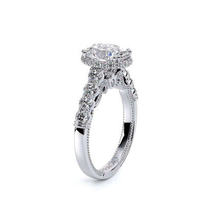 Verragio Pave Oval Engagement Ring