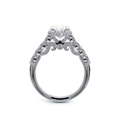 Verragio Pave Oval Engagement Ring