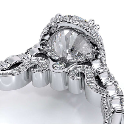Verragio Pave Oval Engagement Ring