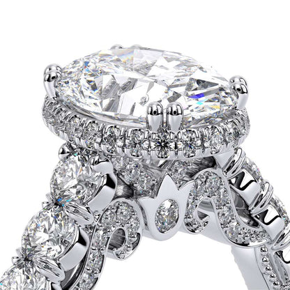 Verragio Pave Oval Engagement Ring