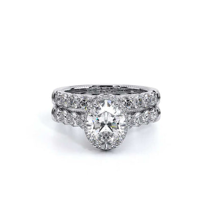 Verragio Pave Oval Engagement Ring