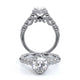 Verragio Pave Oval Engagement Ring