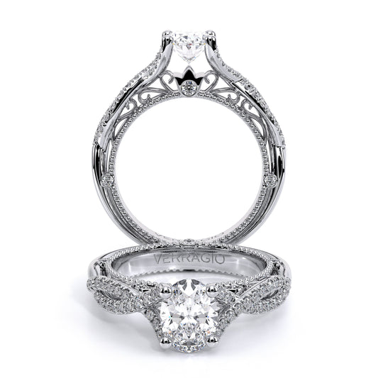 Verragio Vintage Oval Engagement Ring