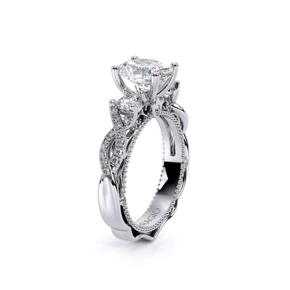 Verragio Three-Stone Oval Engagement Ring