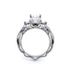 Verragio Three-Stone Oval Engagement Ring
