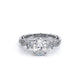 Verragio Three-Stone Oval Engagement Ring