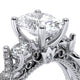 Verragio Three-Stone Oval Engagement Ring