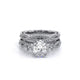 Verragio Three-Stone Oval Engagement Ring