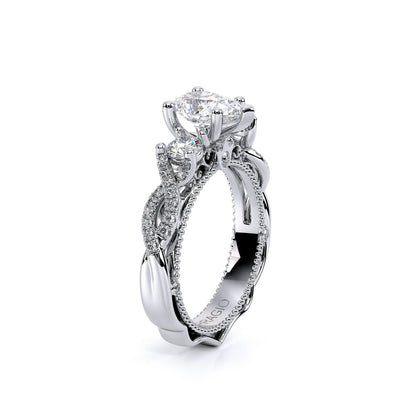 Verragio Three-Stone Pear Engagement Ring