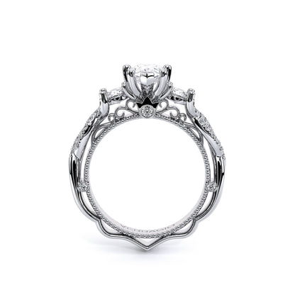 Verragio Three-Stone Pear Engagement Ring