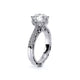 Verragio Pave Round Engagement Ring