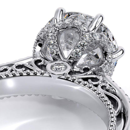 Verragio Pave Round Engagement Ring