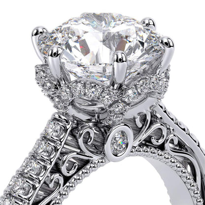 Verragio Pave Round Engagement Ring