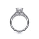 Verragio Pave Oval Engagement Ring