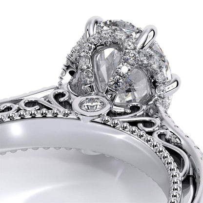 Verragio Pave Oval Engagement Ring