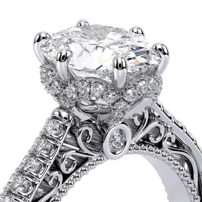 Verragio Pave Oval Engagement Ring