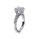 Verragio Halo Princess Engagement Ring